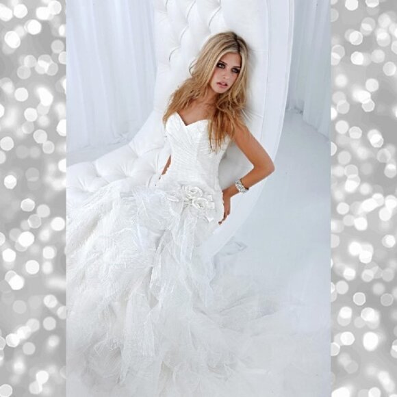 NWT Impression Bridal Wedding Gown 10082 - Picture 4 of 8